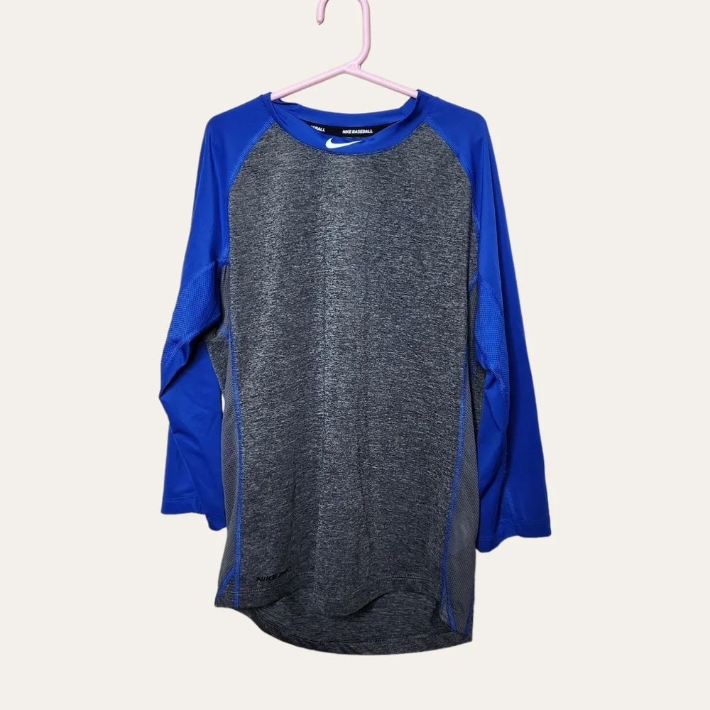 Nike Boys' Baseball Pro Cool Raglan Tee
